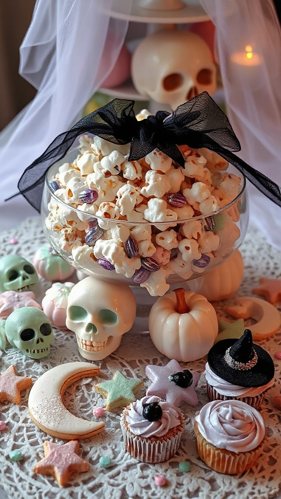 bubblegum flavored popcorn treat