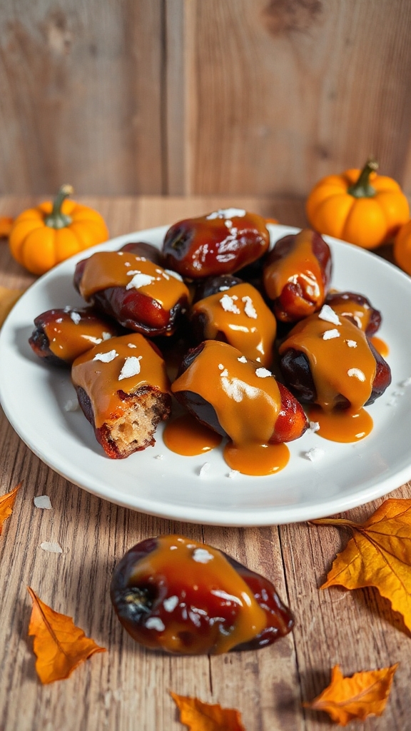 caramel coated healthy treats
