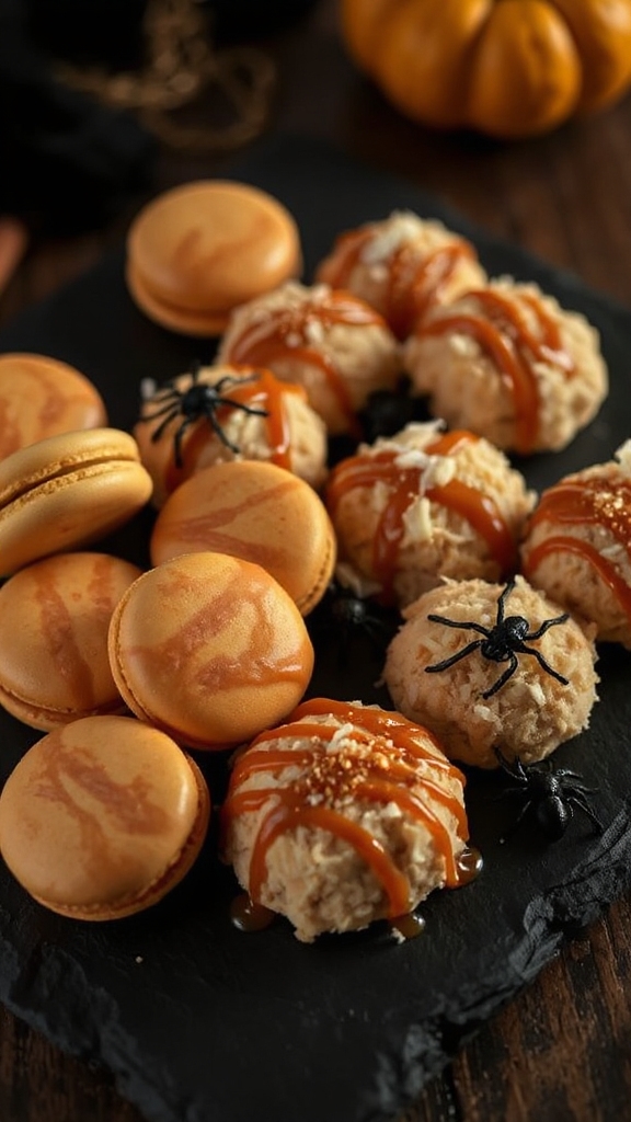 caramel coconut apple treats