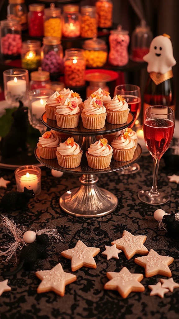 champagne infused cupcake delight