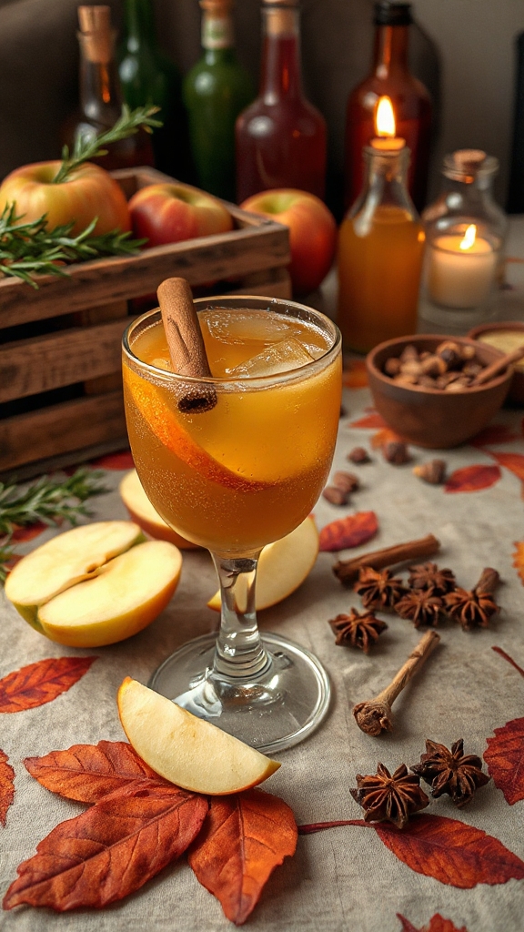 charming autumn cocktail delight