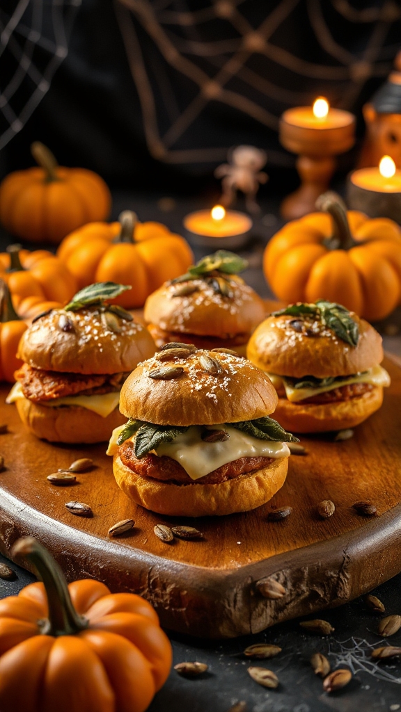 charming pumpkin display project