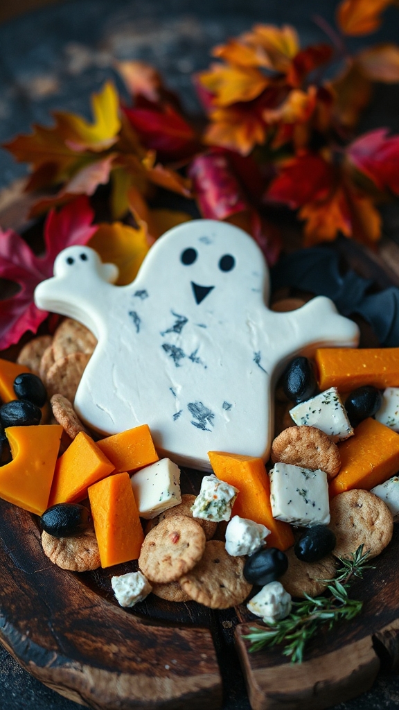 cheese themed halloween snack
