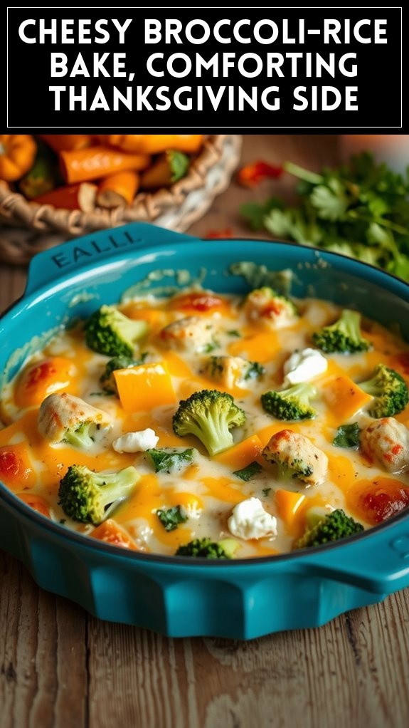 Cheesy Broccoli-Rice Bake, Comforting Thanksgiving Side