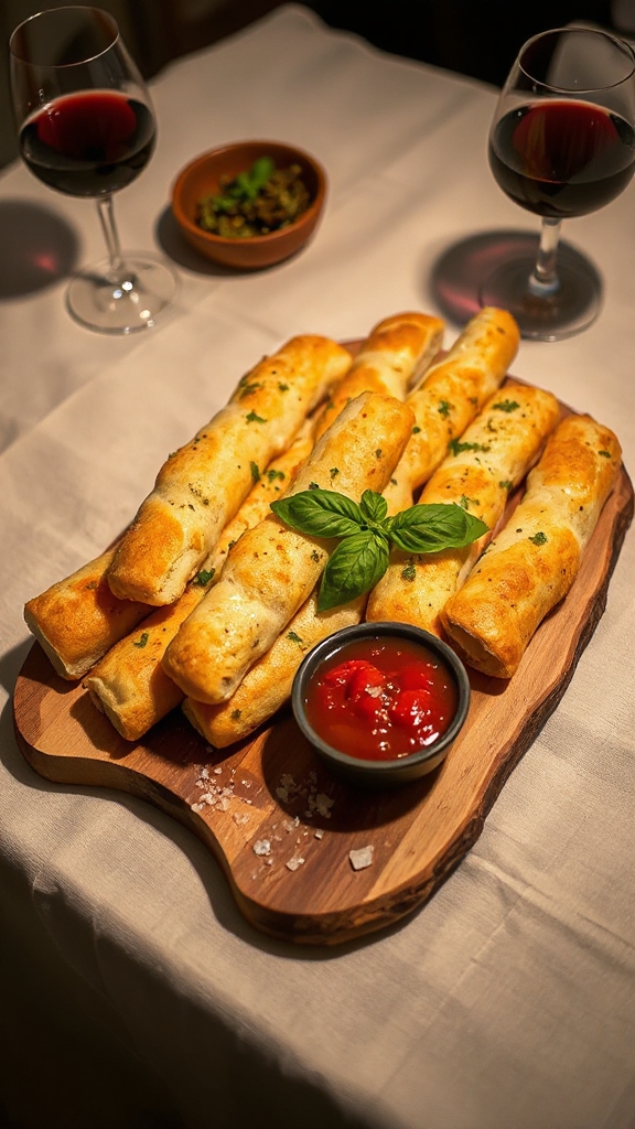 cheesy garlic breadsticks recipe