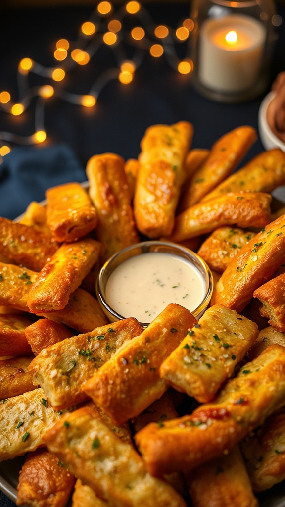 cheesy garlic breadsticks recipe