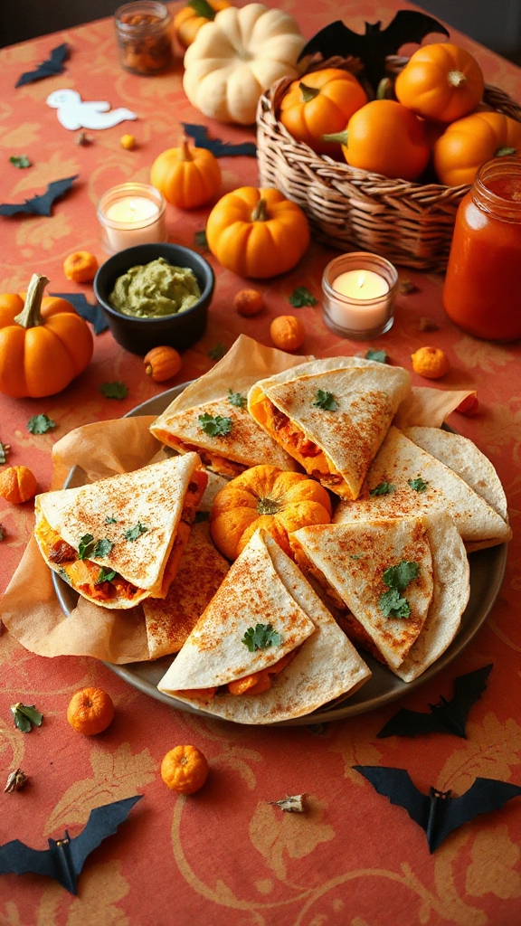 cheesy pumpkin quesadilla recipe