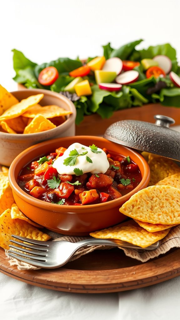 chili pairing suggestions included