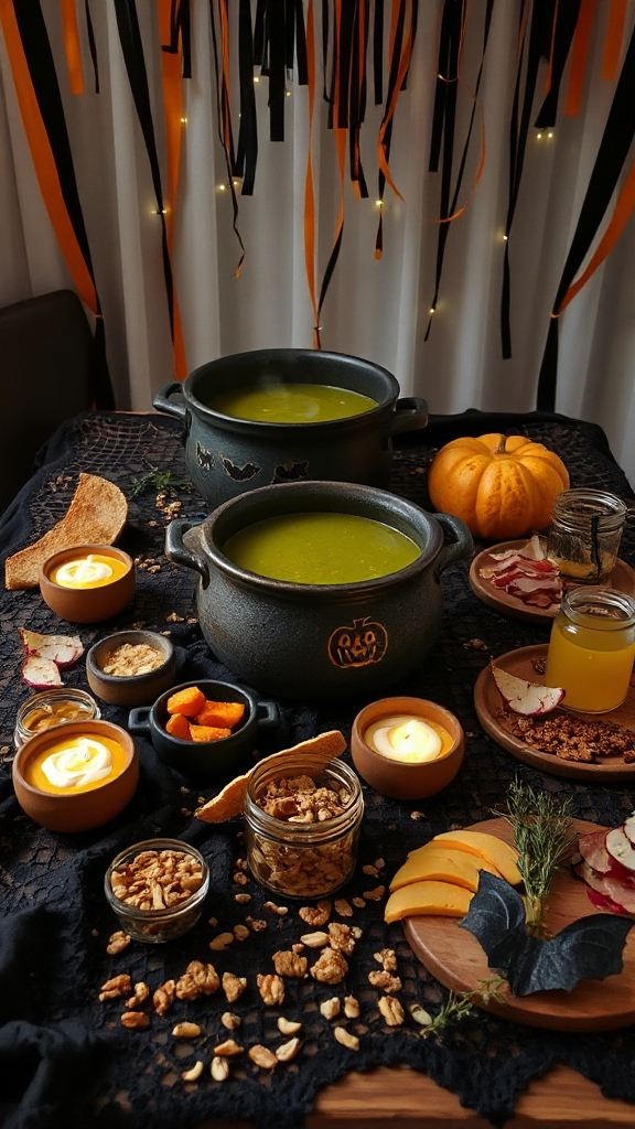 chilled green soup delight