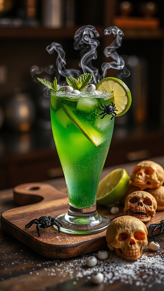 chillingly invigorating green tea