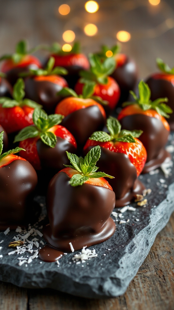 chocolate covered strawberry delight