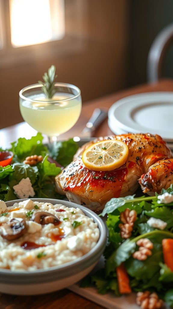 cocktail pairing with dishes