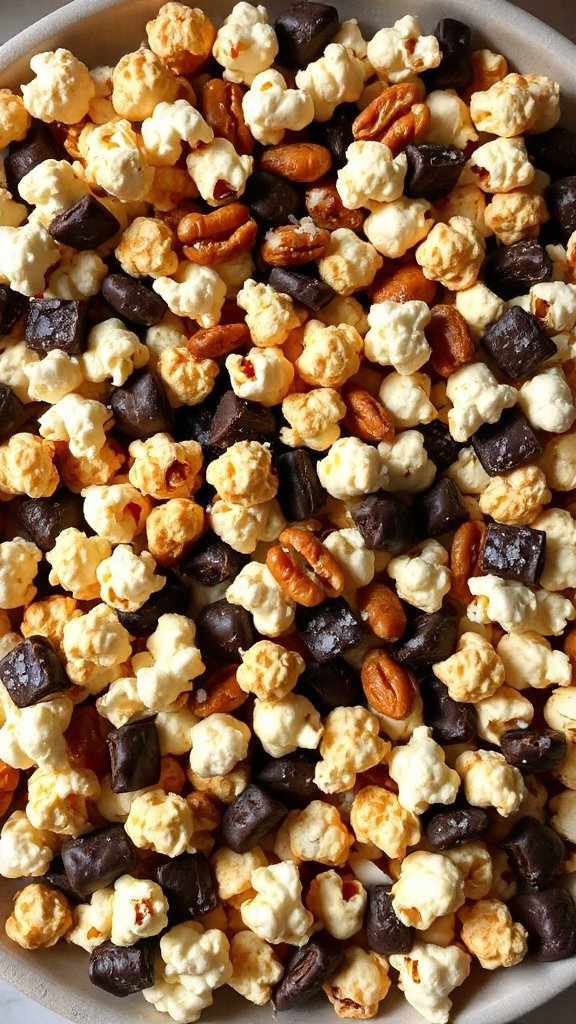 coconut chocolate popcorn delight coconut chocolate popcorn delight