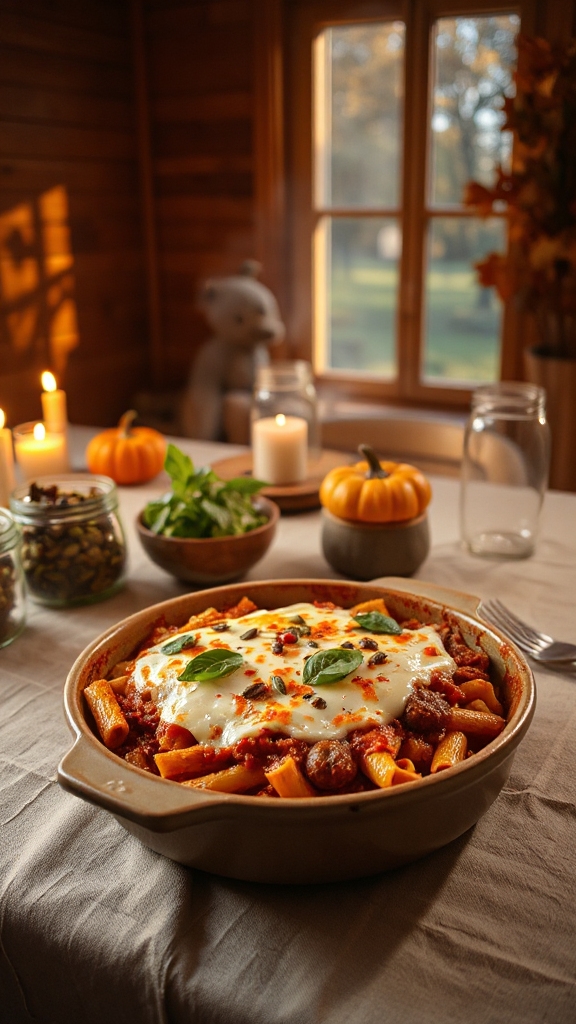 comforting baked pasta dish