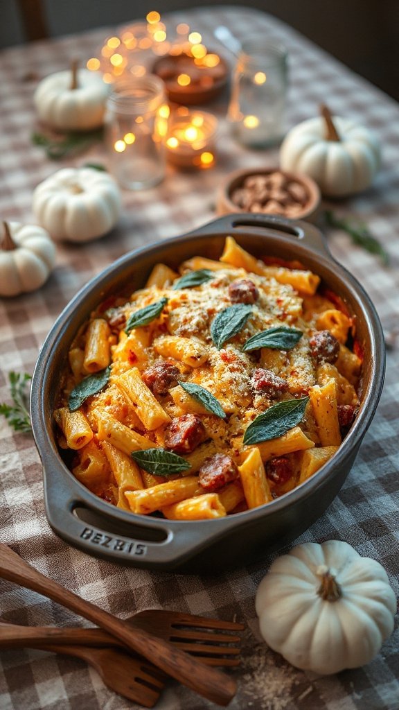 comforting pumpkin sausage bake comforting pumpkin sausage bake