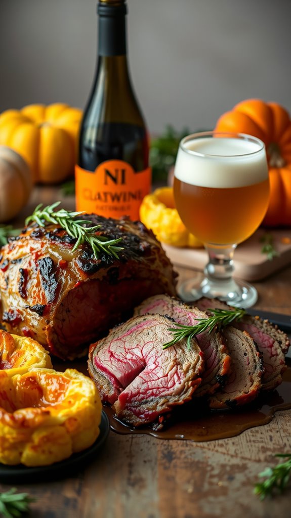 complement british thanksgiving drinks
