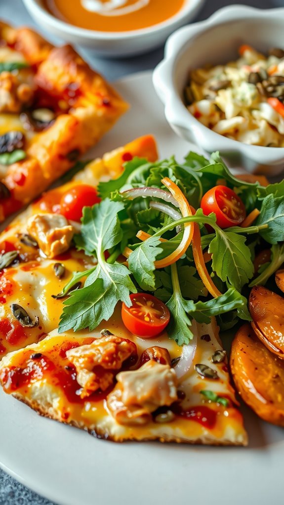 complementary dishes for pizza