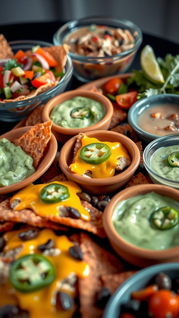 complimentary dishes for nachos