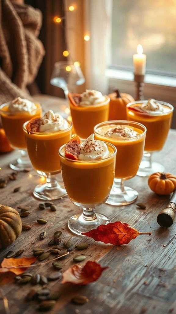 cozy autumn pumpkin cocktail