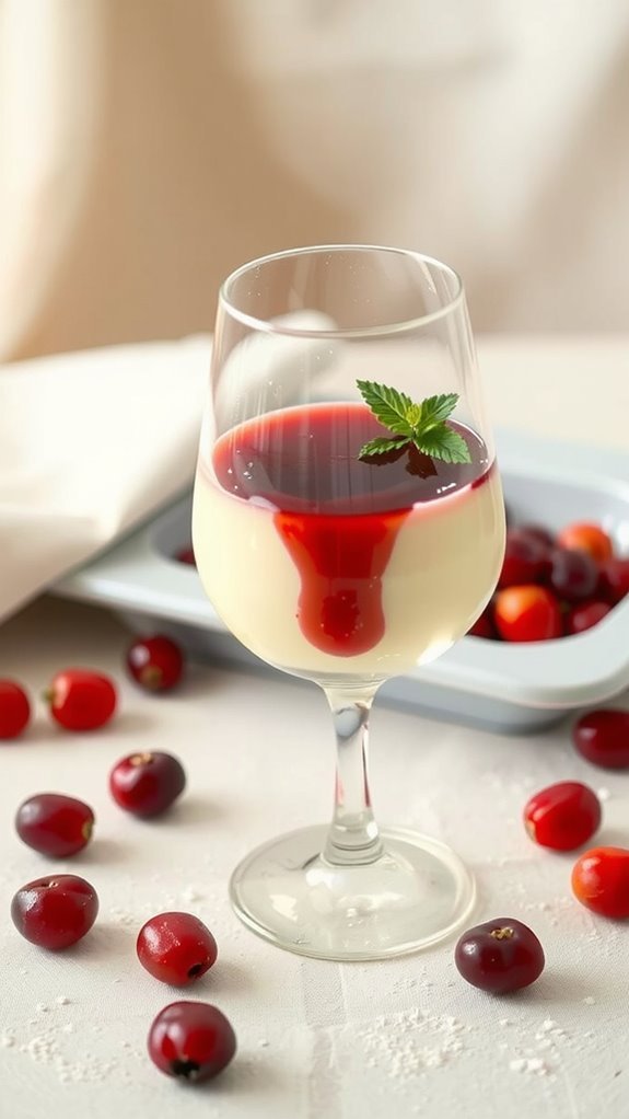 cranberry panna cotta pairings cranberry panna cotta pairings