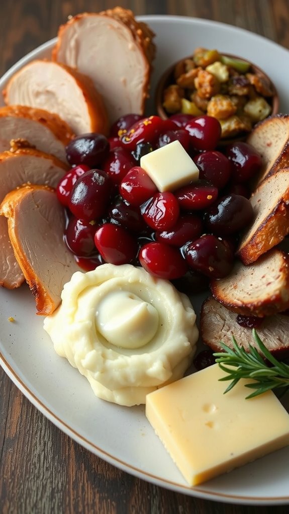 cranberry sauce enhances meals
