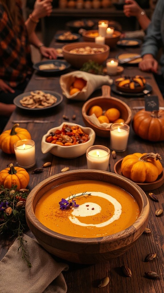creamy autumn pumpkin soup creamy autumn pumpkin soup