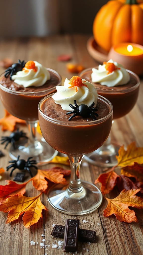 creamy dairy free chocolate mousse