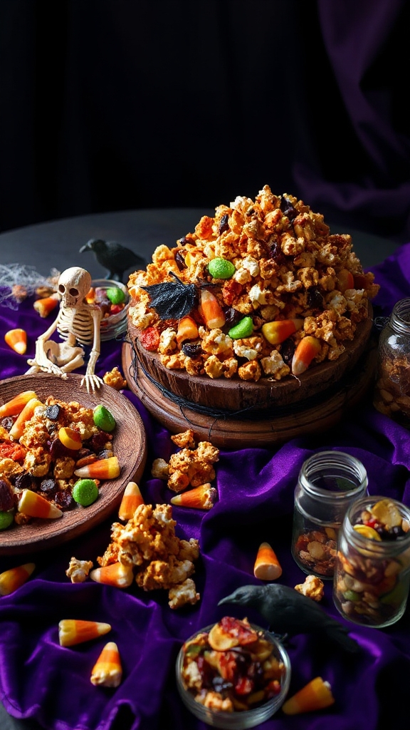 creepy candy corn treats