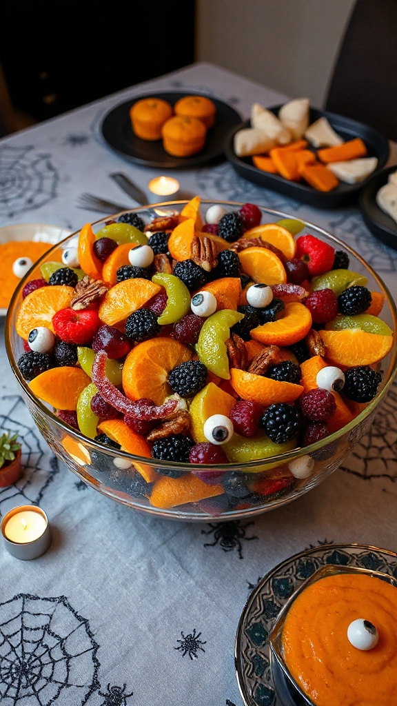 creepy crawly fruit salad