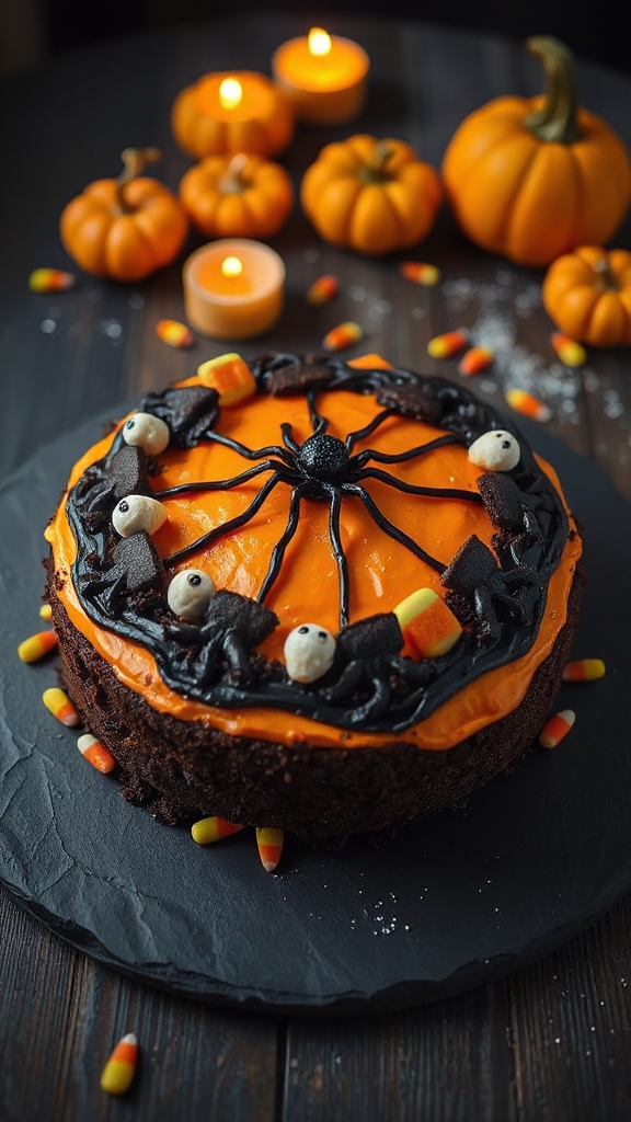 creepy crawly gummy decorations