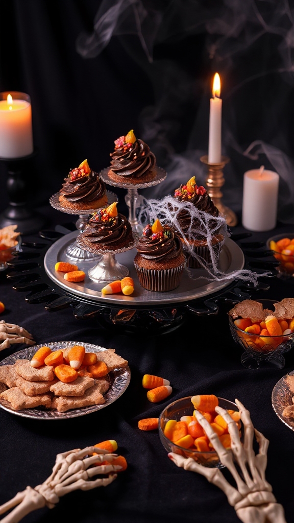 creepy halloween cupcake decorations