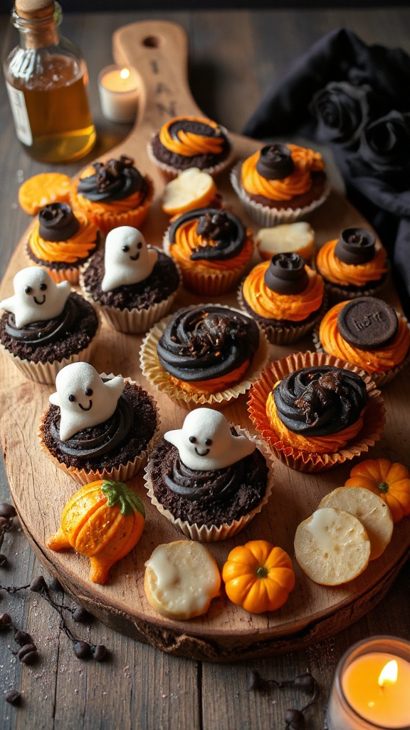 creepy halloween cupcake decorations