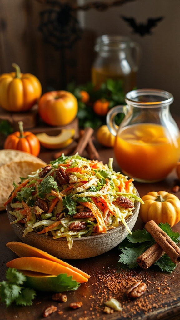 crisp cinnamon apple taco slaw