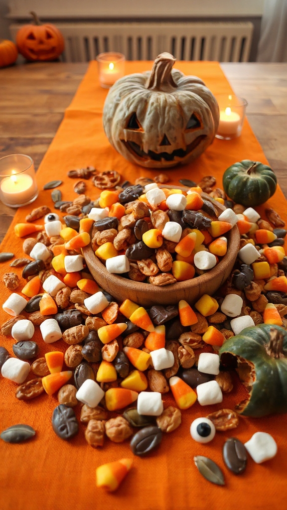 customizable halloween snack mix