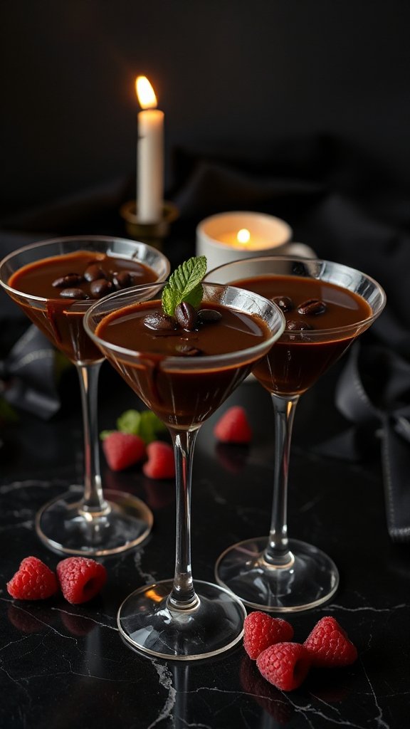 decadent chocolate raspberry cocktail decadent chocolate raspberry cocktail