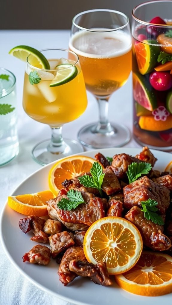 delicious drink pairing options