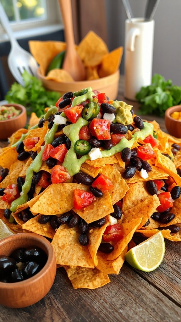 delicious vegetarian nacho recipe delicious vegetarian nacho recipe