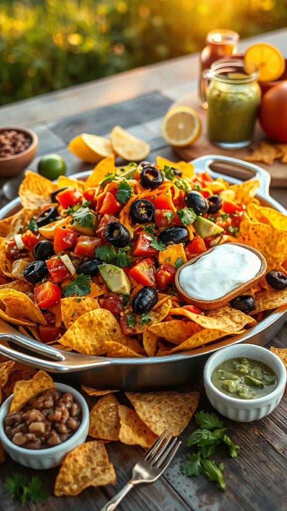 delicious veggie loaded nacho recipe delicious veggie loaded nacho recipe