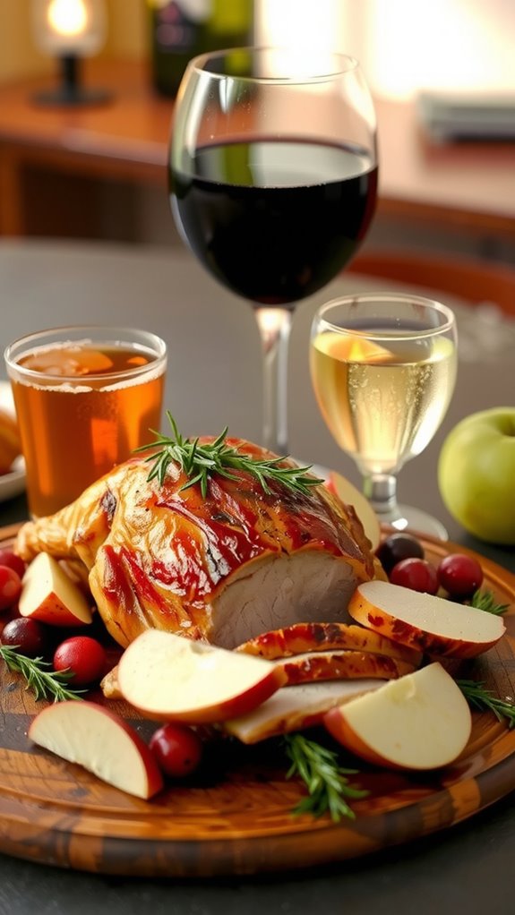 drink pairing for turkey