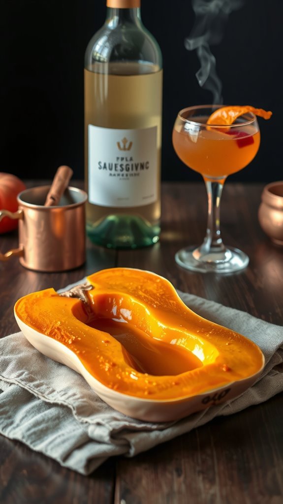 drink pairings for butternut squash
