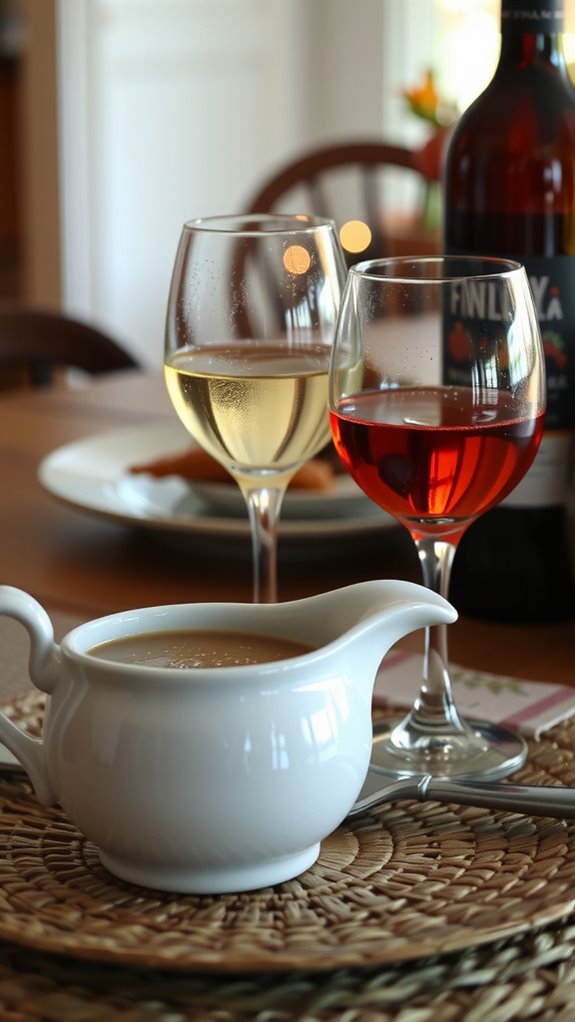 drink pairings for giblet gravy