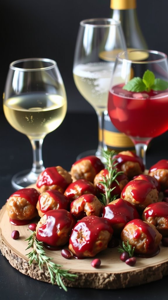 drink pairings for meatballs
