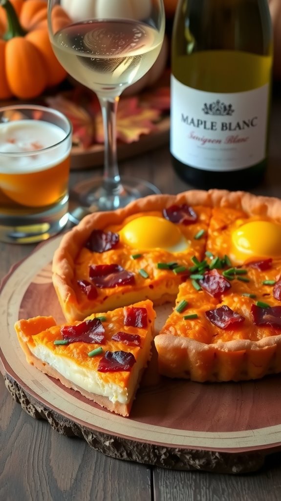 drink pairings for quiche