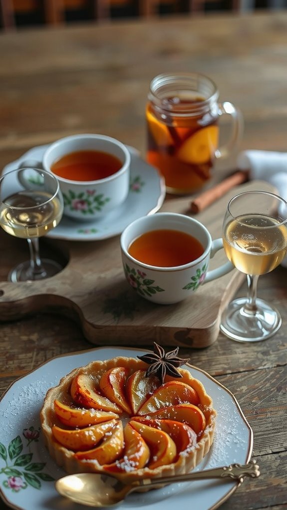 drink pairings for tart