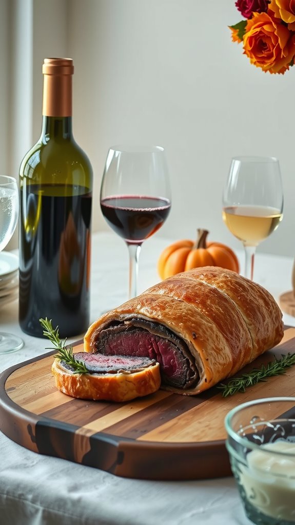 drink pairings for wellington
