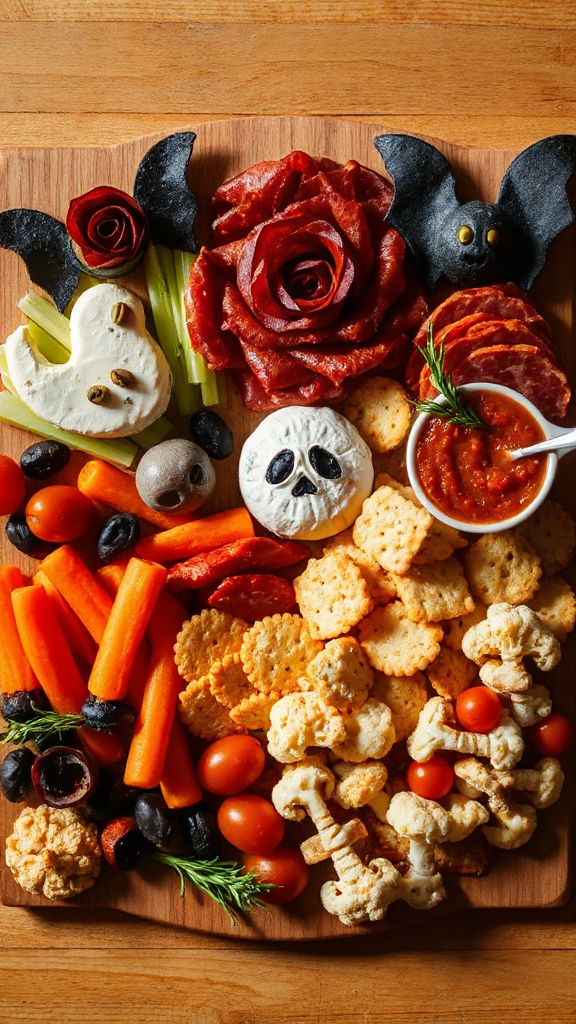 eerie halloween meat medley