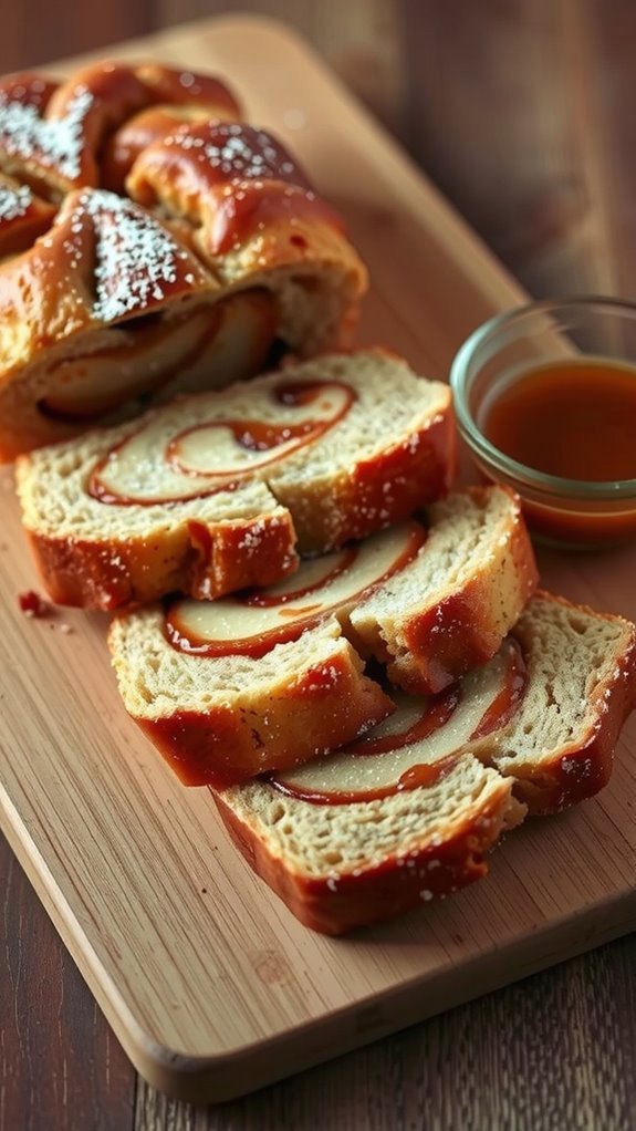elegant apple fritter presentation elegant apple fritter presentation