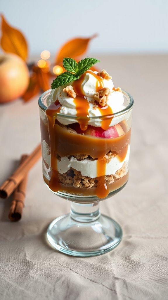 elegant caramel apple trifle elegant caramel apple trifle