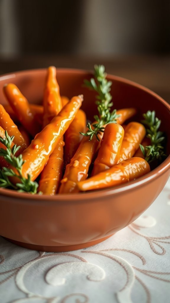 elegant thanksgiving plate presentation