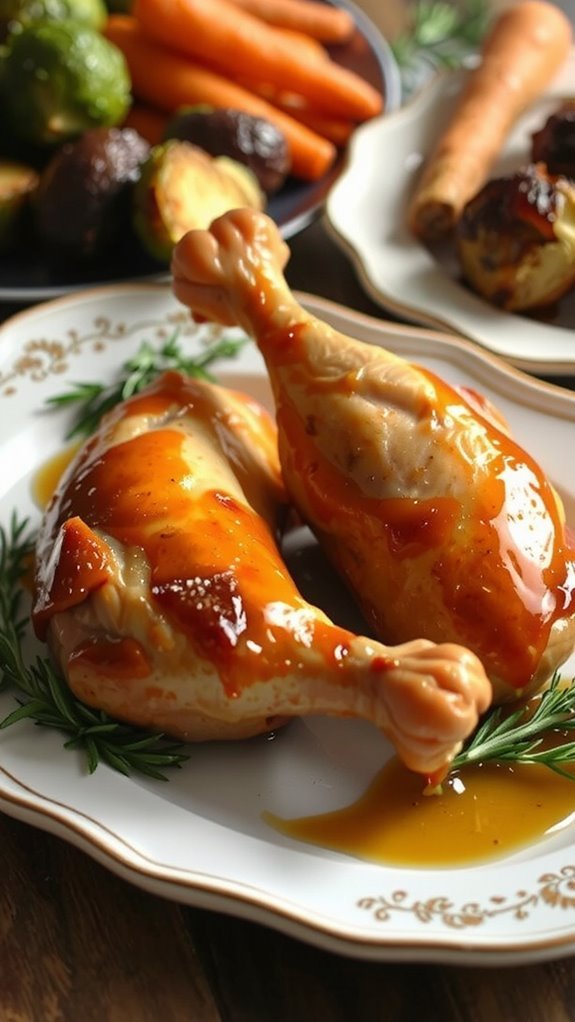 elegant turkey leg presentation elegant turkey leg presentation
